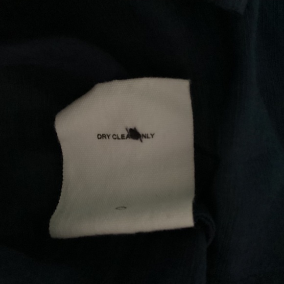 Aureta NWOT Stella Shirt, ptp 18, navy blue, button up - Picture 9 of 11